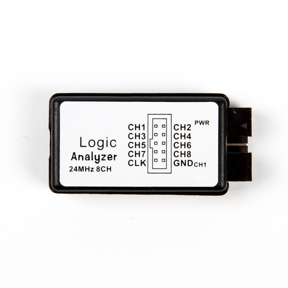 USB Логический анализатор 8-канальный, 24мГц